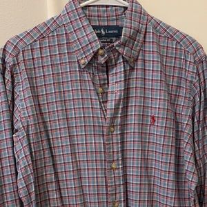 Classic Fit plaid Polo flannel